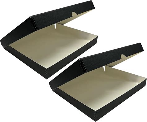 metal edge archival clamshell boxes|Lineco Folio Storage Box, Clamshell Design with Metal Edge..